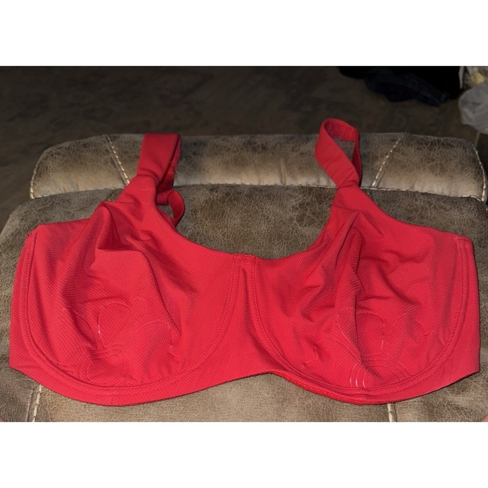 Comfort Choice Petal Boost Underwire‎ Bra Red Size 40DD Underwire
